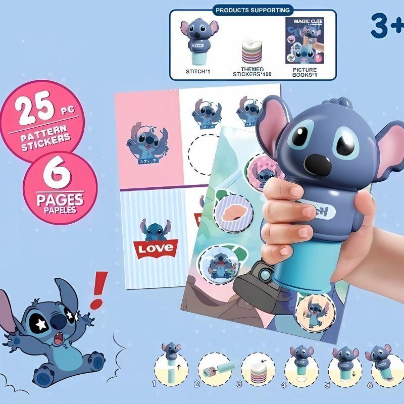 Đồ Chơi Con Dấu Dán nhãn Hình Kuromi, Gấu Dâu Dễ Thương Và 100 Miếng Dán Cho Bé Thoả Sức Sáng Tạo 6