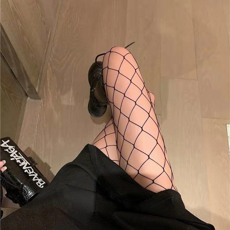 Product Introduction of Fishnets Stocking for Women Hollow Mesh Black Tights Pantyhose Elastic Stocking 5
