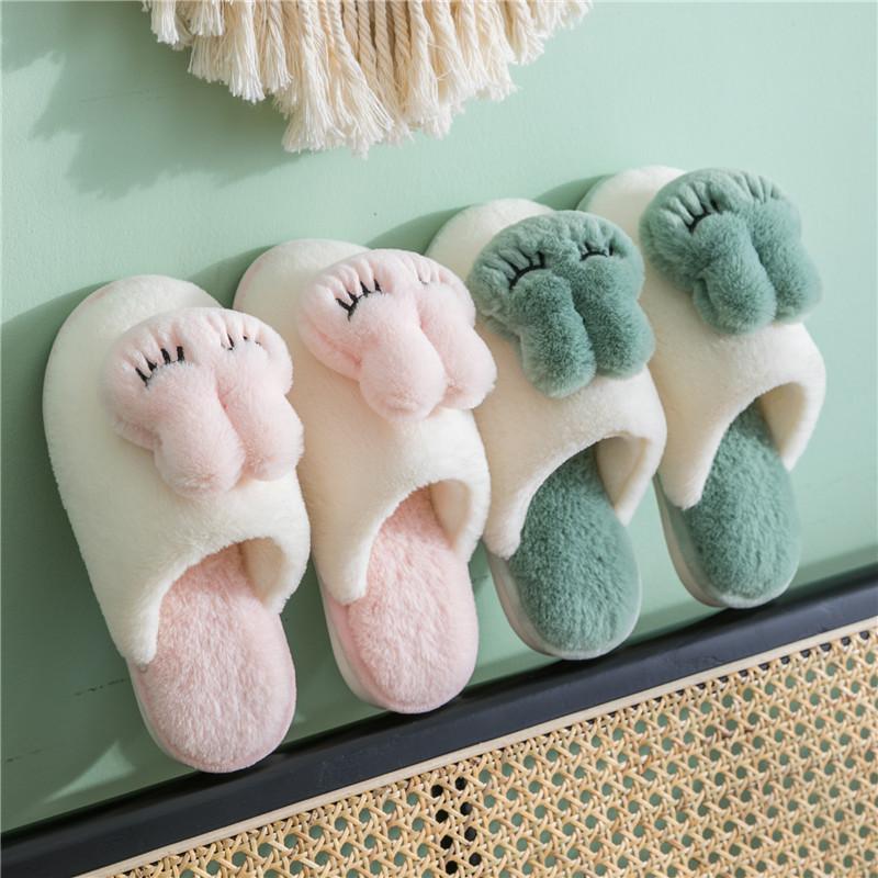 Bunny Indoor Slippers Bedroom Slippers Anti Slippery Soft & Comfy ...