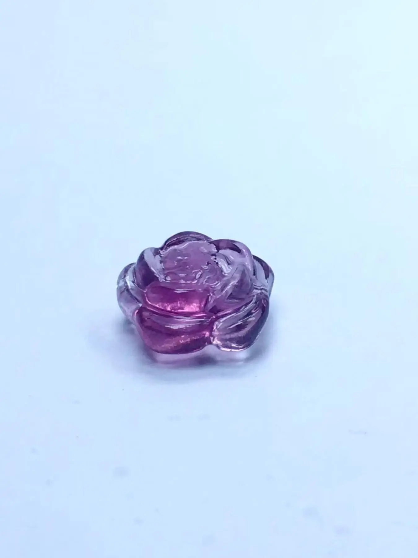 Rose Flower Design Pendant, Natural Crystal Pendant, DIY Pendant for Phone Chain, Car Chain, Bag Chain, Clothes Button, Jewelry Accessories