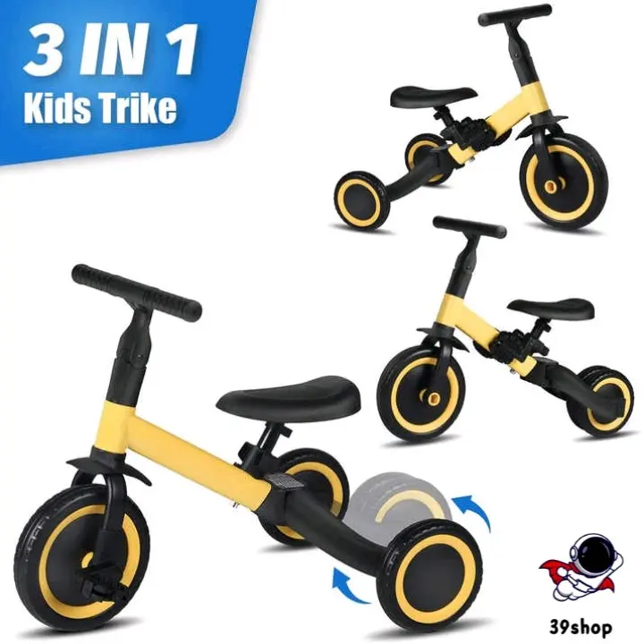 SEPEDA RODA TIGA 3in1 BALANCE BIKE | SEPEDA KESEIMBANGAN 1