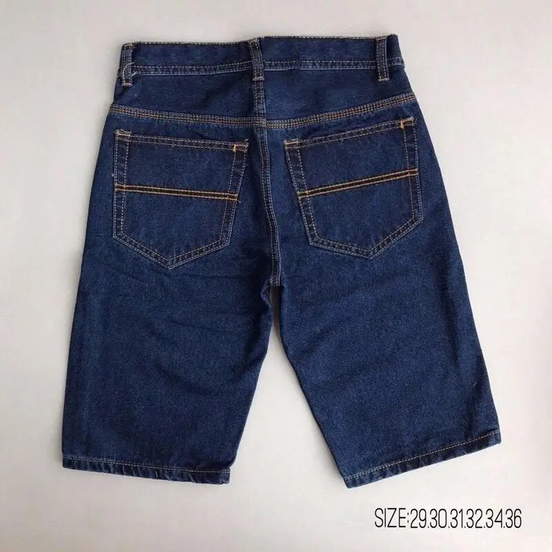 Quần Short Jean Nam Vải Jean Cotton Mềm Mịn Form Rộng Có Túi Rất Sâu Phong Cách Tối Giản Thanh Lịch