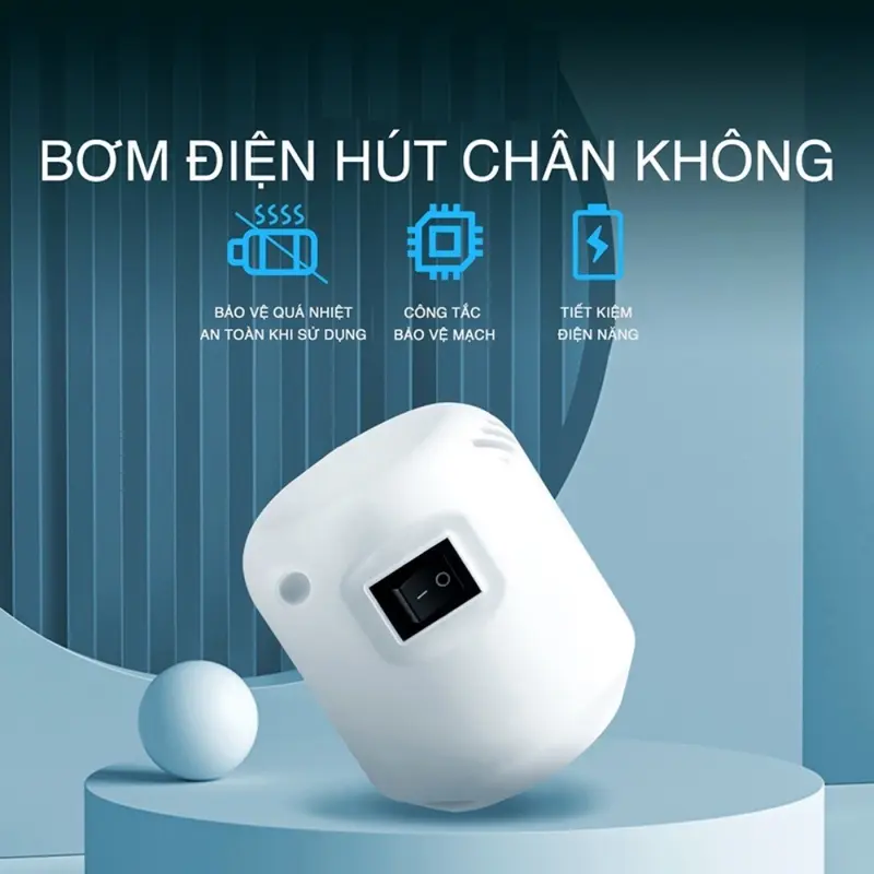 Máy hút chân không quần áo JIASHI DELADEP cầm tay mini hút chân không quần áo, chăn gối nhỏ gọn kèm túi MCK01 5