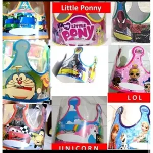 (Terlaris) Topi ulang Tahun Mahkota karakter isi 10 pcs Buah