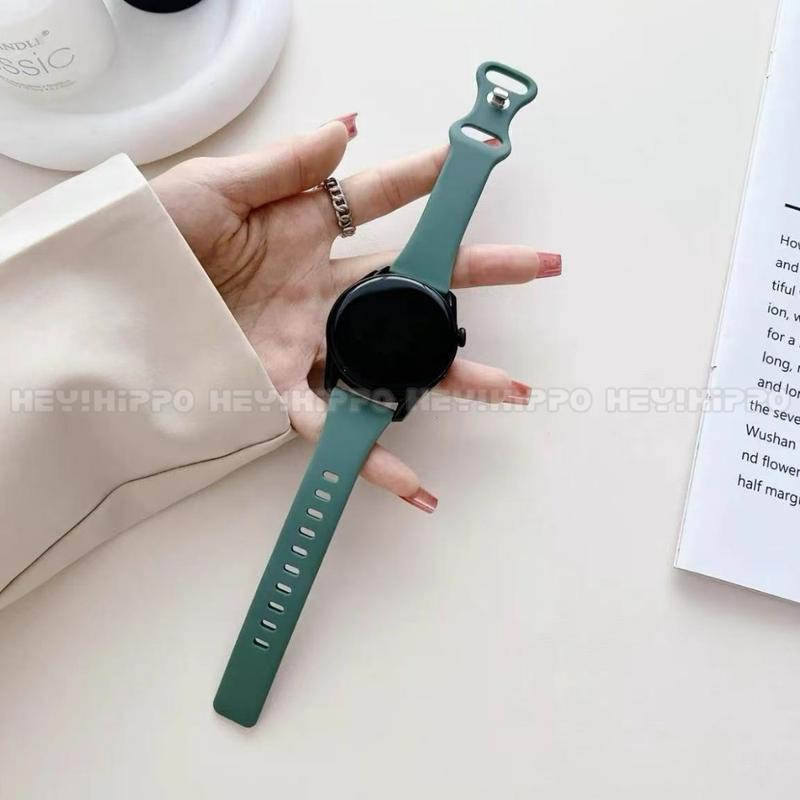Product Introduction of Texture silicone strap suitable for smartwatches Huawei Watch GT2/GT3/GT4/5 46mm double reverse buckle strap suitable for GT2pro/GT3pro/GT5pro 46mm watch band 22mm bands 20