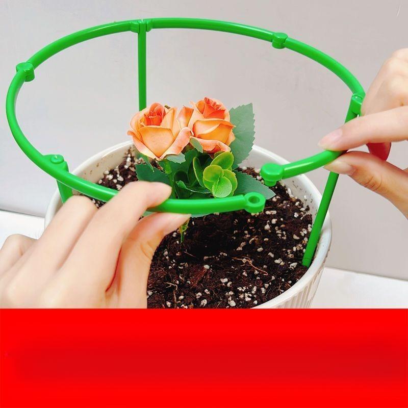 Product Introduction of Plant Support Rod Gardening Stand Flower Stand Climbing Vine Support Indoor Balcony Outdoor Green Radish Christmas Cactus Fixed Support 3