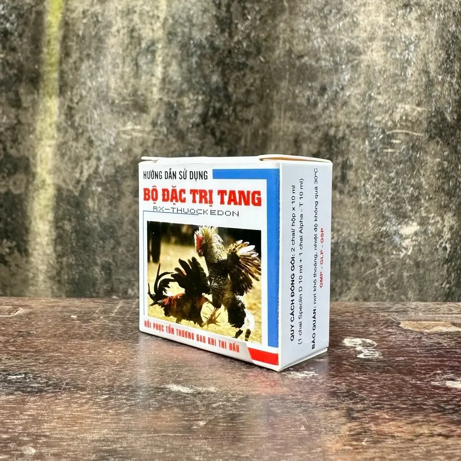Bộ đặc trị tang (Speclin.D + Alpha).Đặc trị tang cho gà đi thi, tiêu viêm, chống phù nề, tang má u bầm…