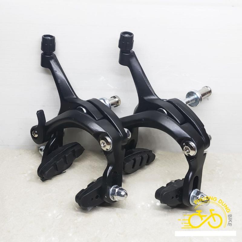Bộ ngàm phanh thắng nhôm 3 lá xe đạp Road