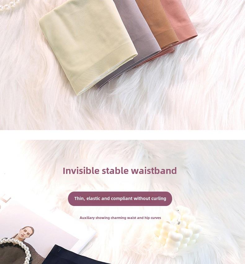 Product Introduction of Quần Lót Lụa Lạnh Không Đường May, Bán Chạy Mùa Hè, Dành Cho Nữ, Thoáng Khí, Cạp Thường, Quần Lót Nữ Xuất Khẩu Một Mảnh 12