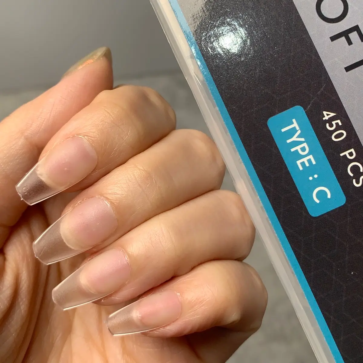 B&D BND NAIL SOFT TIP FOR NAIL EXTENSION 450PCS