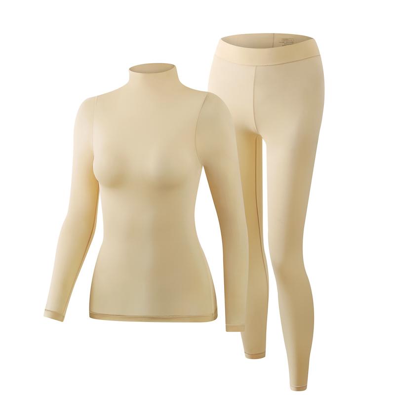 Bộ quần áo ấm áp nữ, quần lót mỏng chống lạnh, nhẹ và ôm sát, siêu co giãn, quần bó thời trang cho nữ Cotton Women Chun áo  giữ áo  giữ áo  giữ