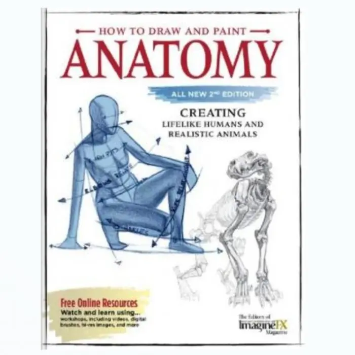 Buku How to Draw and Paint Anatomy