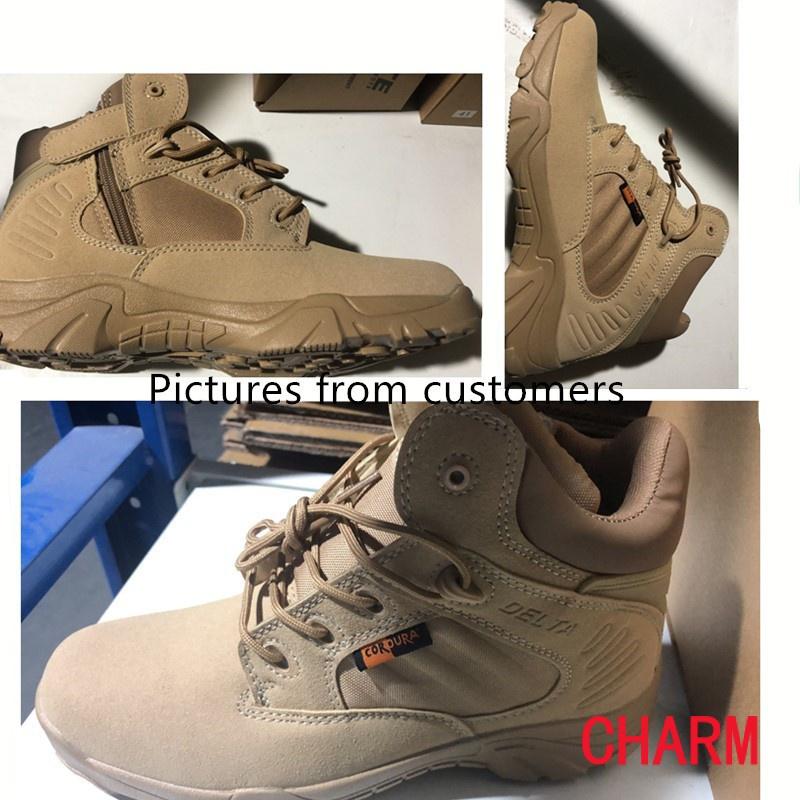 But Taktikal, Delta Potongan Rendah Coklat dan Hitam, Kasut Operasi, Untuk Lelaki dan Wanita, Kualiti Asal, A5EM, Ketibaan Baru Boots Shoes Hujan 3