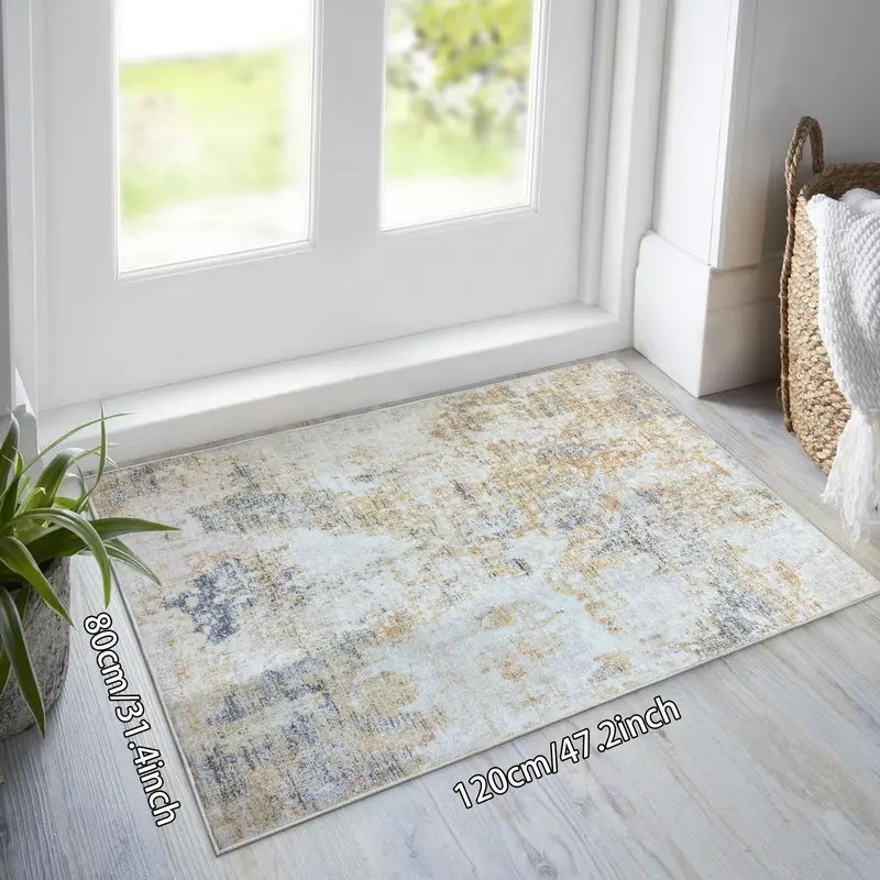 Boho Style Abstract Pattern Rug, Non-slip Soft Comfortable Floor Mat, Runner Carpets, Unique Rugs,  Decorative Area Rug for Home Living Room Bedroom Kitchen 8