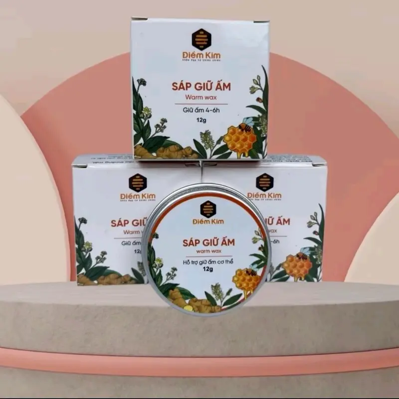 Sáp Giữ Ấm Điềm Kim 12g - Hỗ trợ giữ ấm cơ thể, phòng nhiễm lạnh, giảm ho cho bé và cả gia đình 3