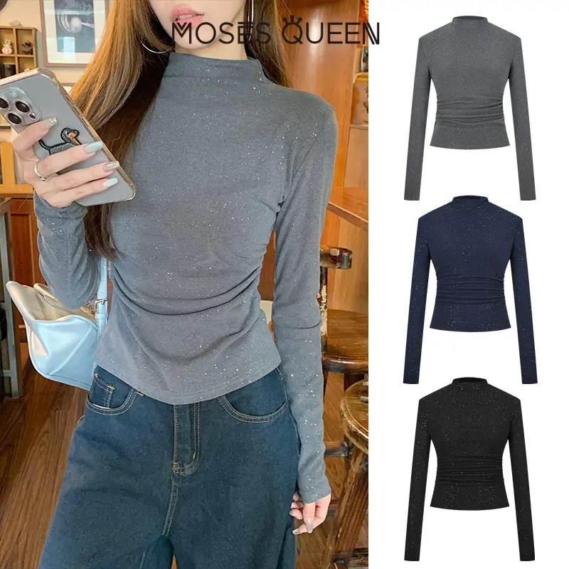 Áo Lớp Nền Cổ Bán Cao Cổ, Nữ, Phong Cách Thu Đông, Cao Cấp, Ôm Sát Eo, Áo, Nữ Thần Moses, # 62295 | BigBuy360 - bigbuy360.vn Áo Lớp Nền Cổ Bán Cao Cổ, Nữ, Phong Cách Thu Đông, Cao Cấp, Ôm Sát Eo, Áo, Nữ Thần Moses, # 62295 | BigBuy360 - bigbuy360.vn