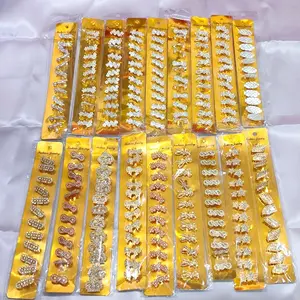 Bros dagu kecil 2cm/ bros dagu mini Hijab mix motif Muslim