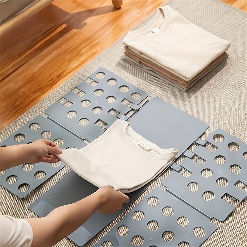 Product Introduction of Foldable Clothes Storage Box, 1 Count Round Hole Clothes Storage Organizer, Durable Plastic Clothes Storage Box for Home Bedroom Living Room 0