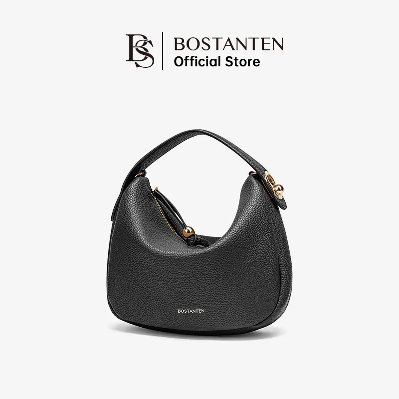 BOSTANTEN Túi hình lưỡi liềm nhỏ gọn thời trang Pháp mới có thể đeo chéo 0