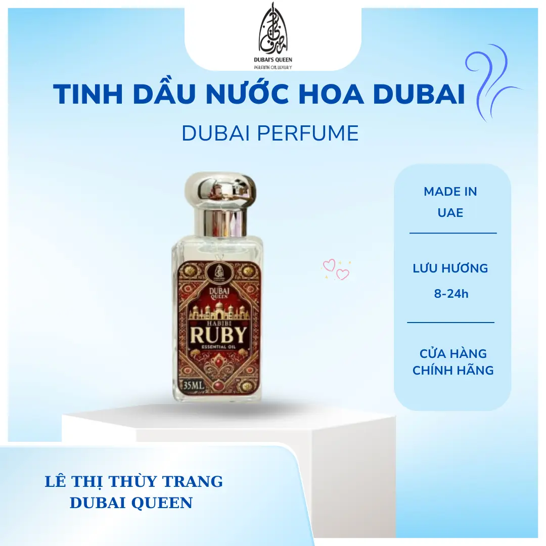 Tinh Dầu Nước Hoa Habibi RuBy