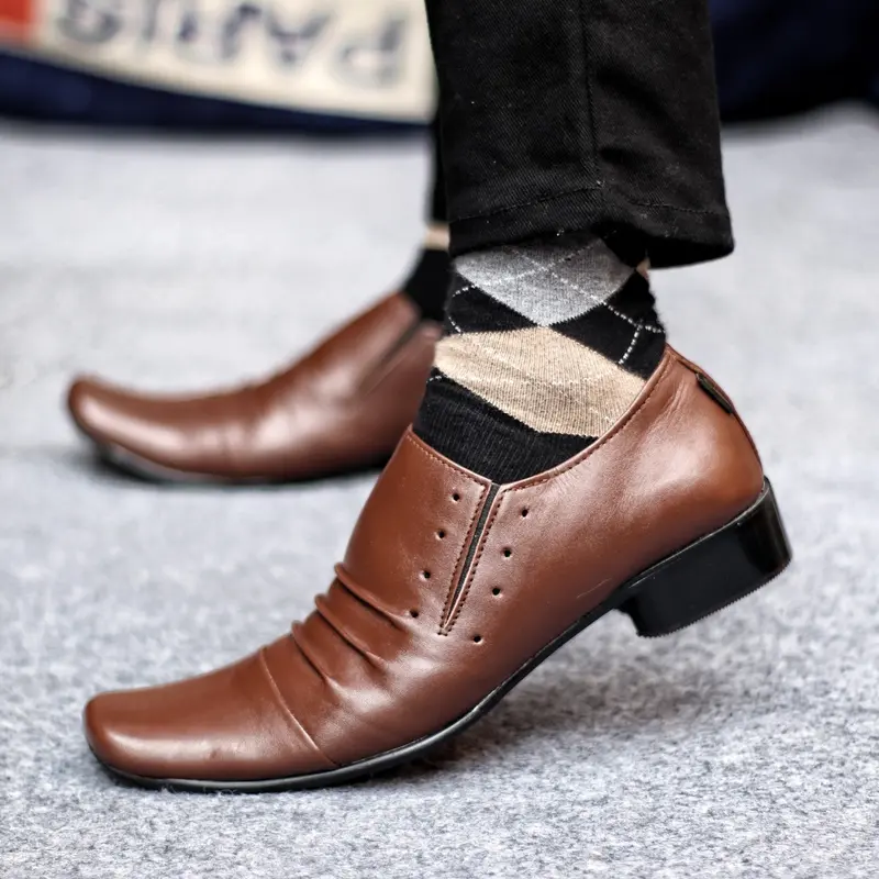 (TIKTOK SHOP) SEPATU PUTIH PERAWAT KULIT ASLI CEVANY REMPEL ORIGINAL PANTOFEL KERJA KANTOR MURAH COWOK FORMAL PESTA PANTOPEL RESMI DINAS 8