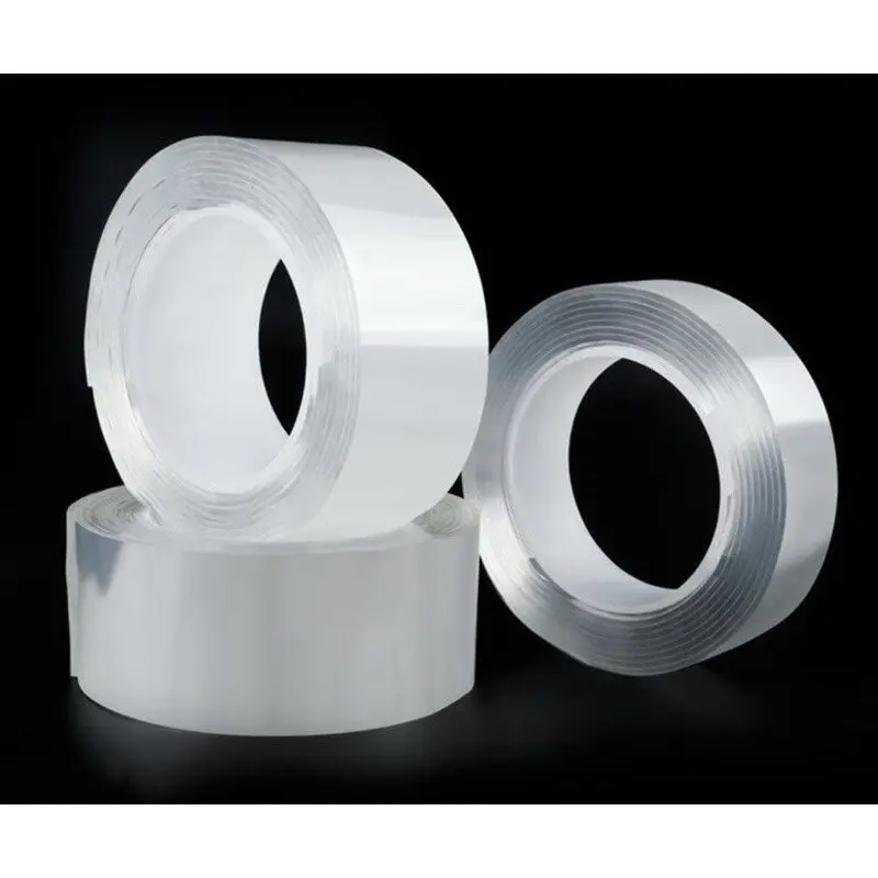 Double Tape nano magic 1 m solasi bening 1 meter 3m soaltip murah meriah 3
