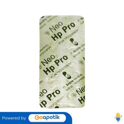 Gambar NEO HP PRO STRIP 10 KAPSUL dari Apotek Sarika Lampersari Semarang by GoApotik Kota Semarang Tokopedia