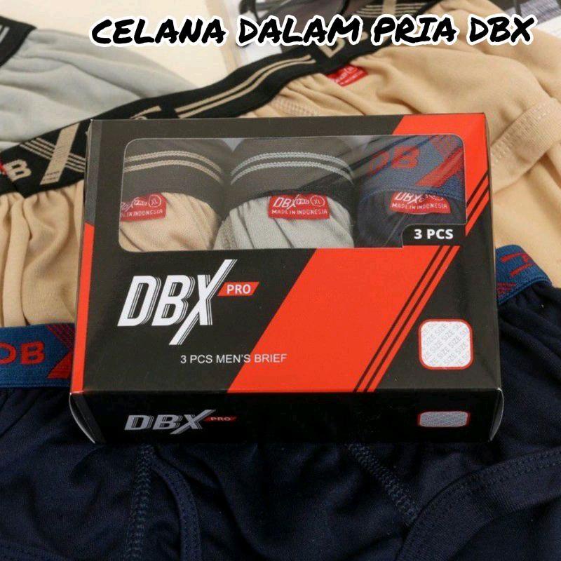 (3PCS) CELANA DALAM PRIA DBX 3