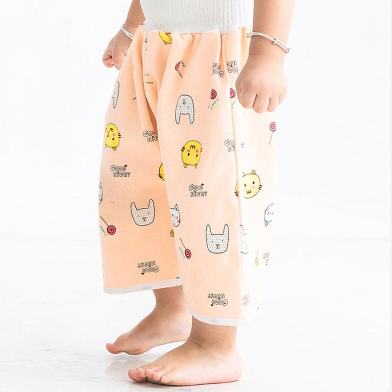 Product Introduction of Baby Waterproof Diaper Pants Skirt for Potty Training Baby Comfy Diaper Short for Boys and Girls Sleeping Bedclothes 8