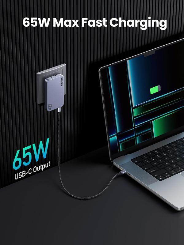 Củ sạc Type C 65W UGREEN Nexode Pro X753 GaN Ultra-Slim | Sạc Nhanh 65W | Siêu Mỏng | GaN - Bào Hành 18 Tháng | 15817 7