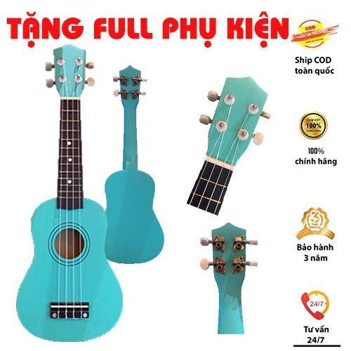 Đàn Ukulele Màu - ( Tặng kèm full 6 món phụ kiện ) - Hàng Có Sẵn