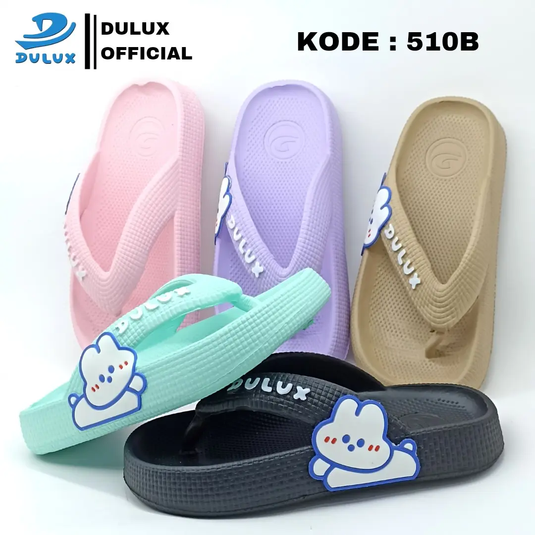 DULUX - SANDAL JEPIT LUCU 510B UKURAN 36-40 Merah