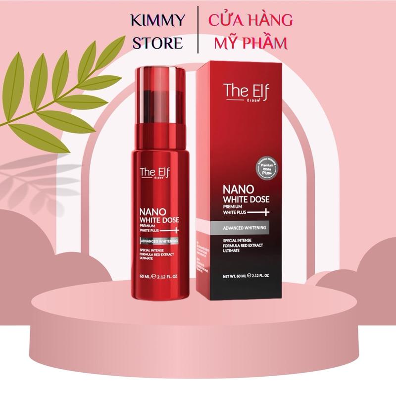 Chai serum hổ trợ dưỡng sáng da mờ thâm The elf nano white