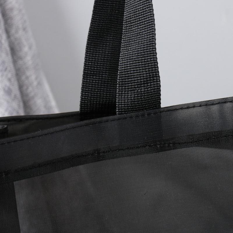 Product Introduction of Hot Sale Large Capacity Shopping Bag Mesh Nylon Tote Washing Bag Outdoor 15