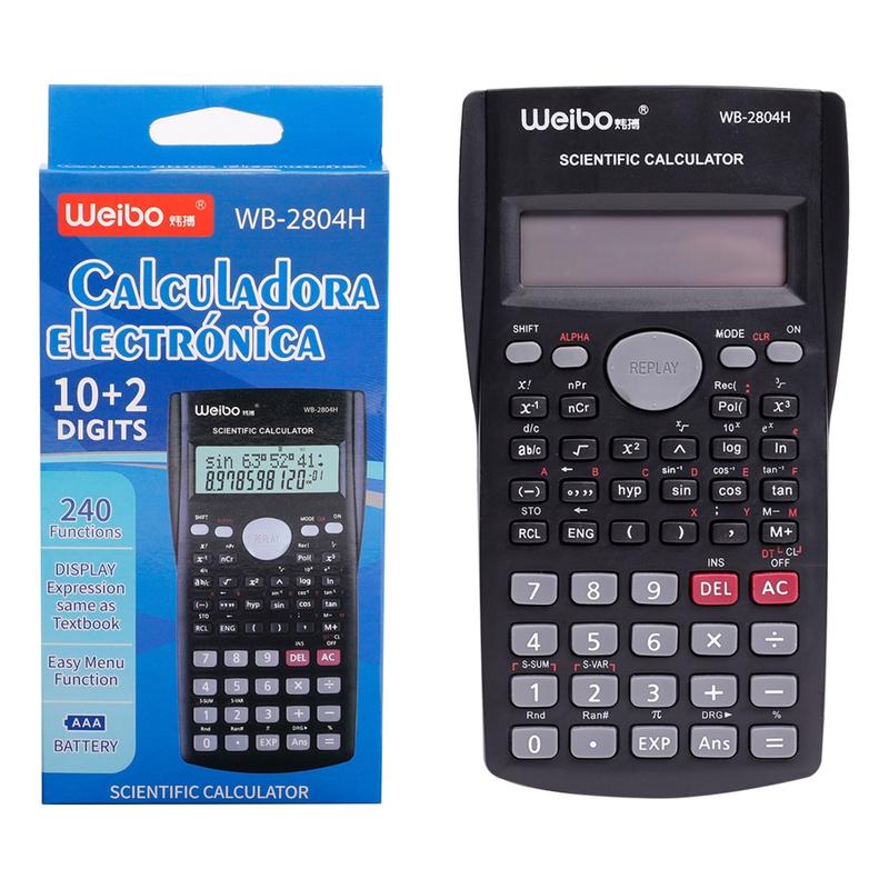 WEIBO WB-2804H STUDENT CALCULATOR - TikTok Shop Philippines
