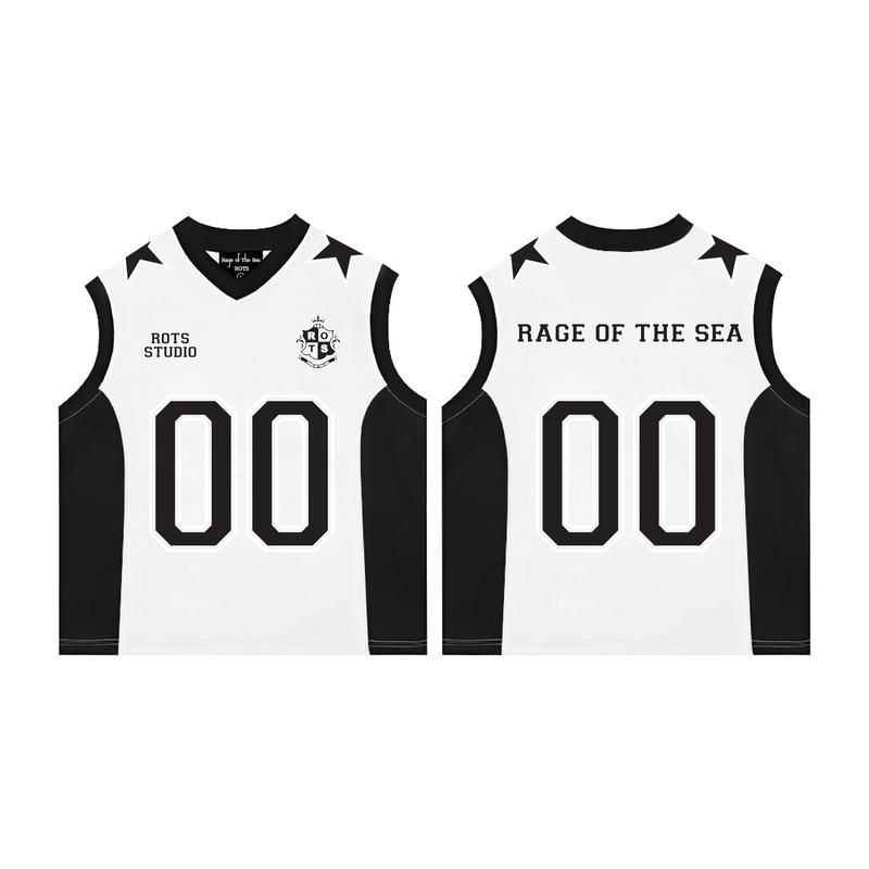ÁO TANKTOP BÓNG RỔ SỐ 00 FORM OVERSIZE UNISEX RAGE OF THE SEA (ROTS STUDIO)- "TANKTOP SPORT VẢI MÈ THOÁNG MÁT" 2