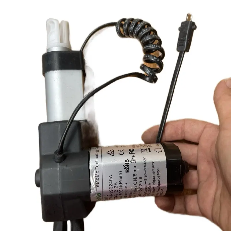 Motor hành trình 24V- 2A dùng để làm cửa cuốn, cửa kéo, ghế