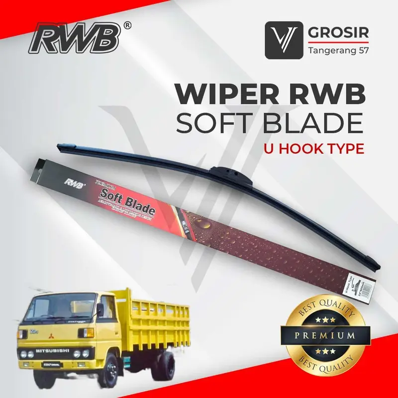 WIPER COLT DIESEL PS100 PS120 Soft Blade RWB 2 Pcs 0