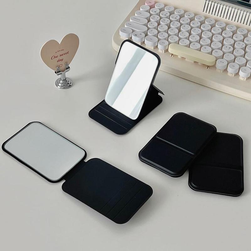 Portable Foldable Makeup Mirror, Adjustable Mini Mirror, Foldable Mirror for Dormitory & Office, Makeup Tools for Women & Girls, Beauty Mirror 4
