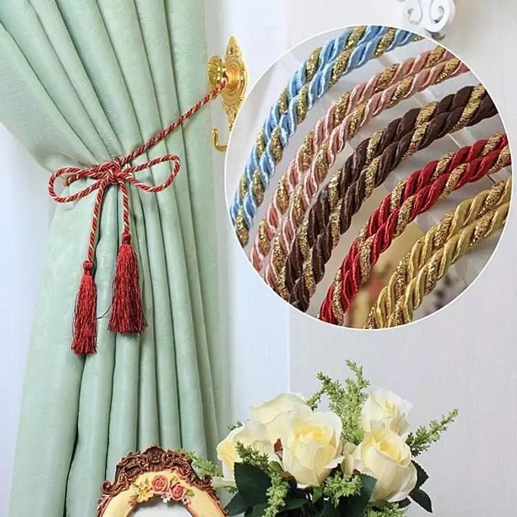 Dây cột rèm cửa sổ trang trí decor  1 sợi  dây buộc màn cửa chính Vuaremgiasi 