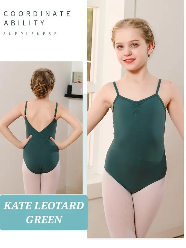 BAJUKIDDIE KATE LEOTARD BAJU BALET  SENAM GYMNASTIC ANAK REMAJA Outdoor Sport 4