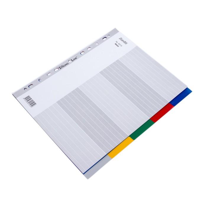 Gambar Bantex Maxi Divider Index PP/Pembatas Binder/Penyekat Ordner - A4 (5 Pages) dari Bantex Indonesia Kab. Bogor 4 Tokopedia