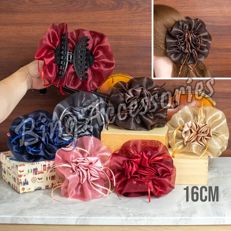 Jepit Cepol Hijab Jepit Kain Jilbab 16cm FS1330