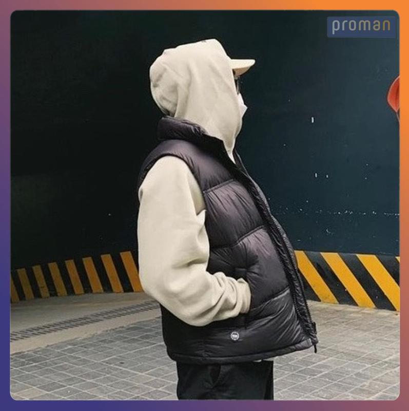 Áo Phao GILE nam 3 lớp, Áo khoác gile phao nam nữ dày dặn siêu ấm AK01 PROMAN Menswear Có Túi