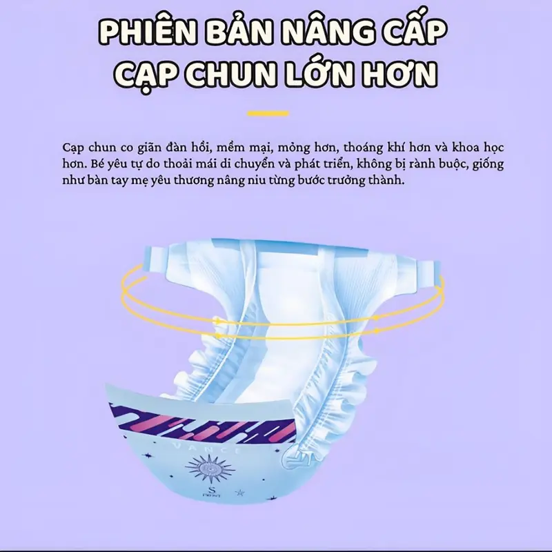 [GIÁ TỐT] Tã Bỉm Dán/Quần Mom's Protection cho trẻ em từ 0-3 tuổi, đa dạng kích cỡ - Hàng chính hãng 4