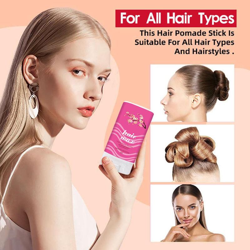 Product Introduction of Hair Wax Stick Broken Hair Tidying Smooth Styling Stick Hair Styling Cream Hair Broken Hair Stick Head Suitable For Small Broken Hair 30