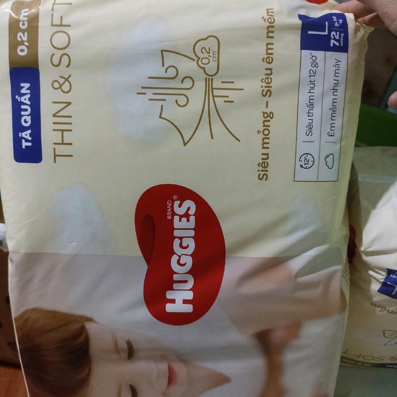 Bỉm Huggies Thin and Soft Cho Bé
