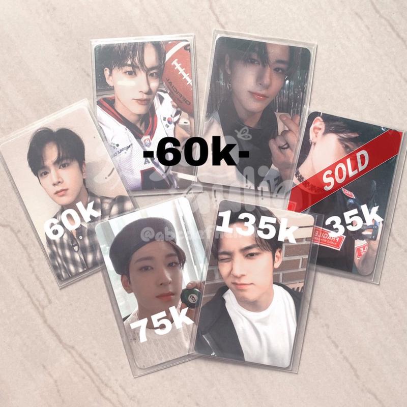 PC PHOTOCARD OFFICIAL seventeen the boyz eric juyeon younghoon jokowi wonwoo topi baret mingyu caratland 0