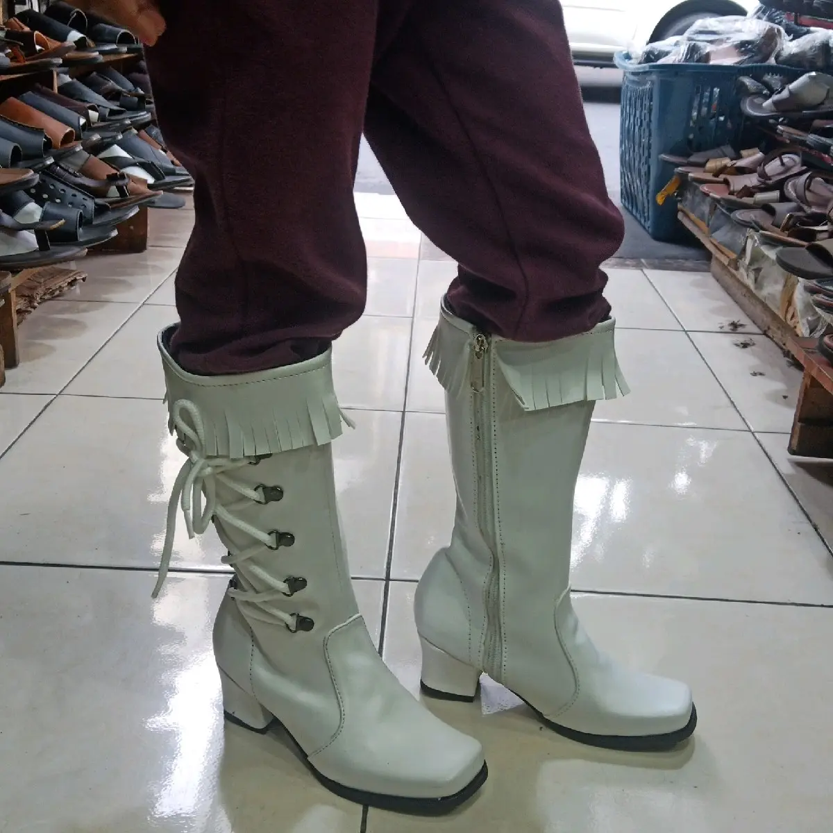 SEPATU BOOT JENGGEL MAYORET ANAK