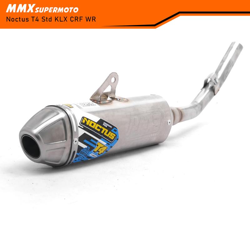 NORIFUMI NOCTUS T5 & T4 Original Knalpot CRF 150 KLX 150 WR 155 Type STD & Bore Up Full Stainless Suara Ngebas Adem 7